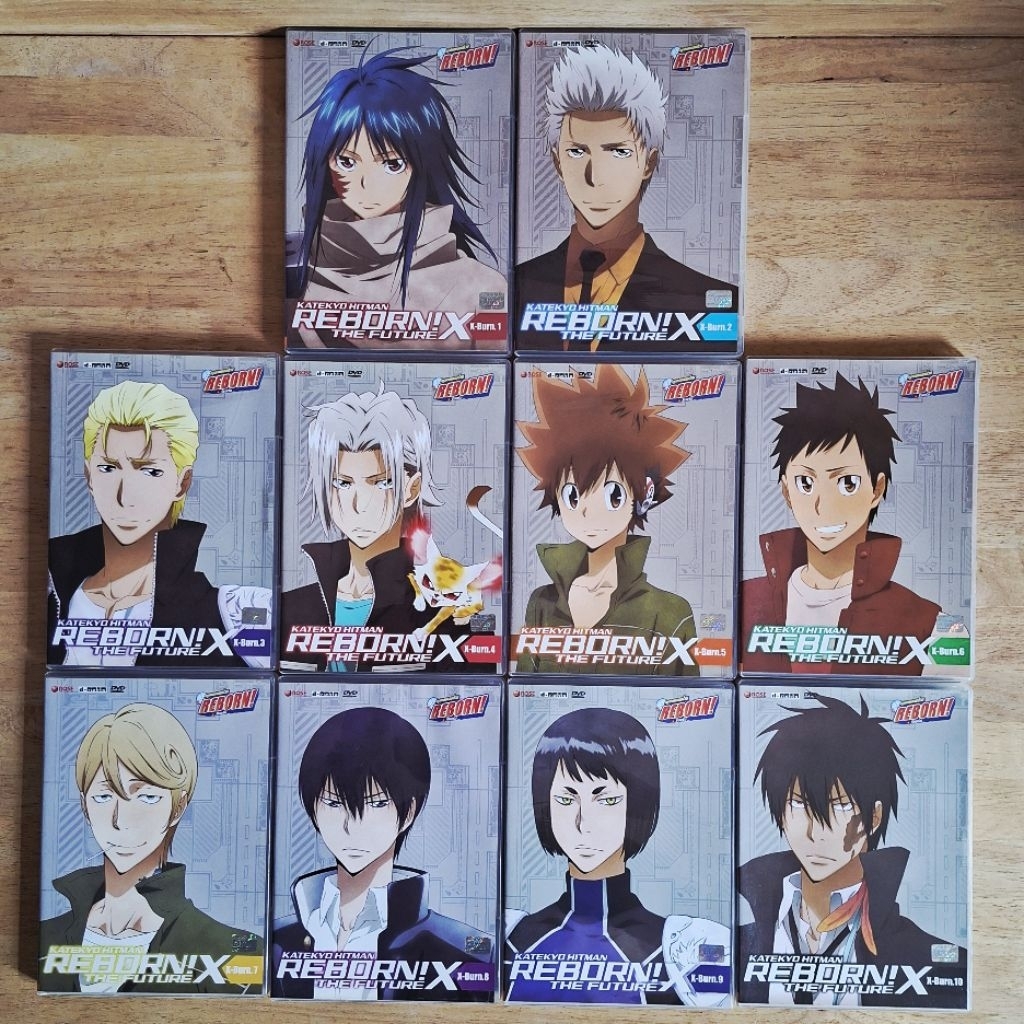 DVD REBORN X รีบอร์น X(ภาค 5) มาสเตอร์แผ่นแท้