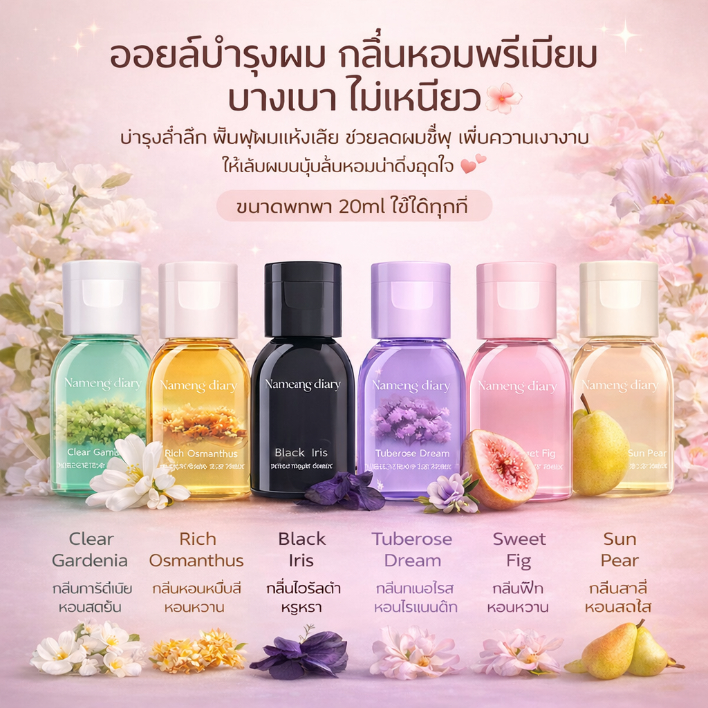 Yameng Hair Mist แฮร์ เซรั่ม สเปรย์ ลดผมล่วง ขนาด เร่งผมยาว เซรั่มใส่ผมเร่งผมยาวปริมาณ DOUBLE treatment บํารุงผม｜รับรองโ
