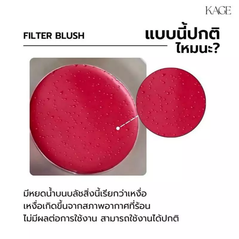 KAGE Filter Blush บลัชครีม 1แถม1 thumbnail 9