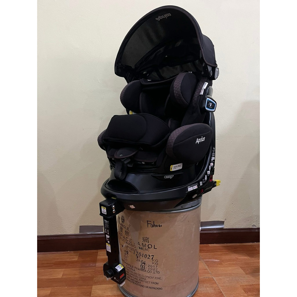 คาร์ซีท APRICA FLADEA GROWระบบติดตั้ง ISOFIX 360รุ่นใหม่ ชนช๊อป มีSide Sheild ระบบป้องกันการชนจากด้า
