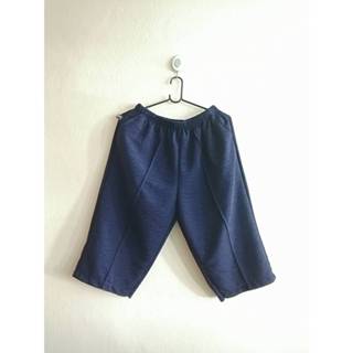 กางเกงสามส่วน ผู้หญิง ผ้าหนังไก่ เอวยางยืด ใส่สบาย ไม่ร้อน ไ…