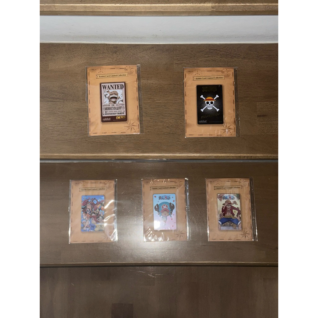 บัตรrabbit ลาย วันพีช