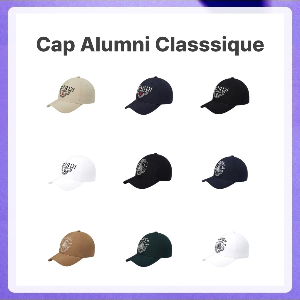 Mardi Mercredi Cap Alumni Classique (Black, Navy Cream, White Black)