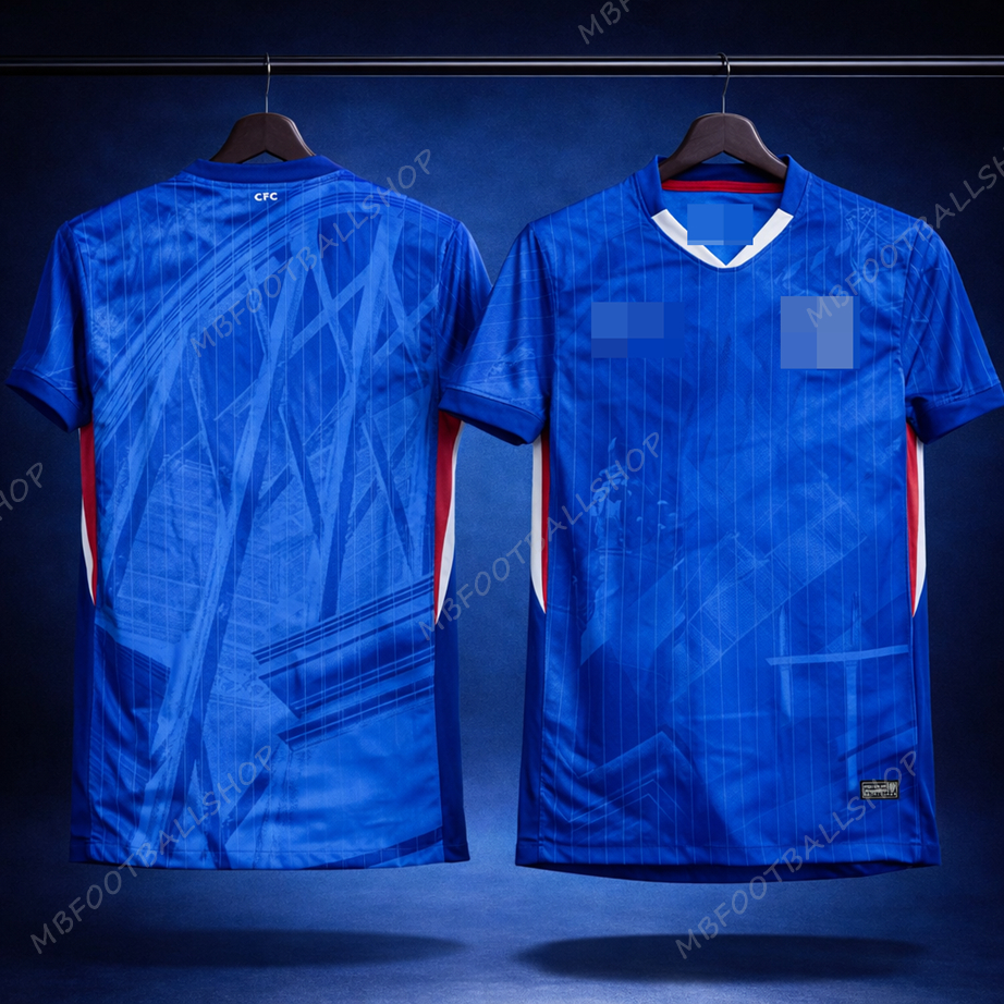 2025/26 เสื้อกีฬา เสื้อฟุตบอล เชลซี Home เกรดแฟนบอล(3Aเสื้อเปล่า)