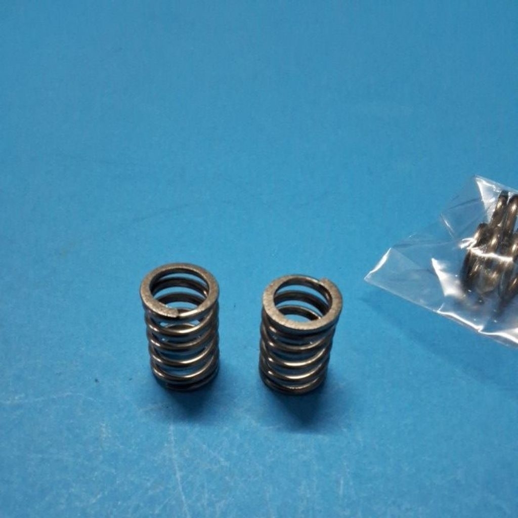 สปริงโหลดโช๊คหน้าเวฟยาว1นิ้ว 100s Wave 110 Wave 125 แพ็คคู่