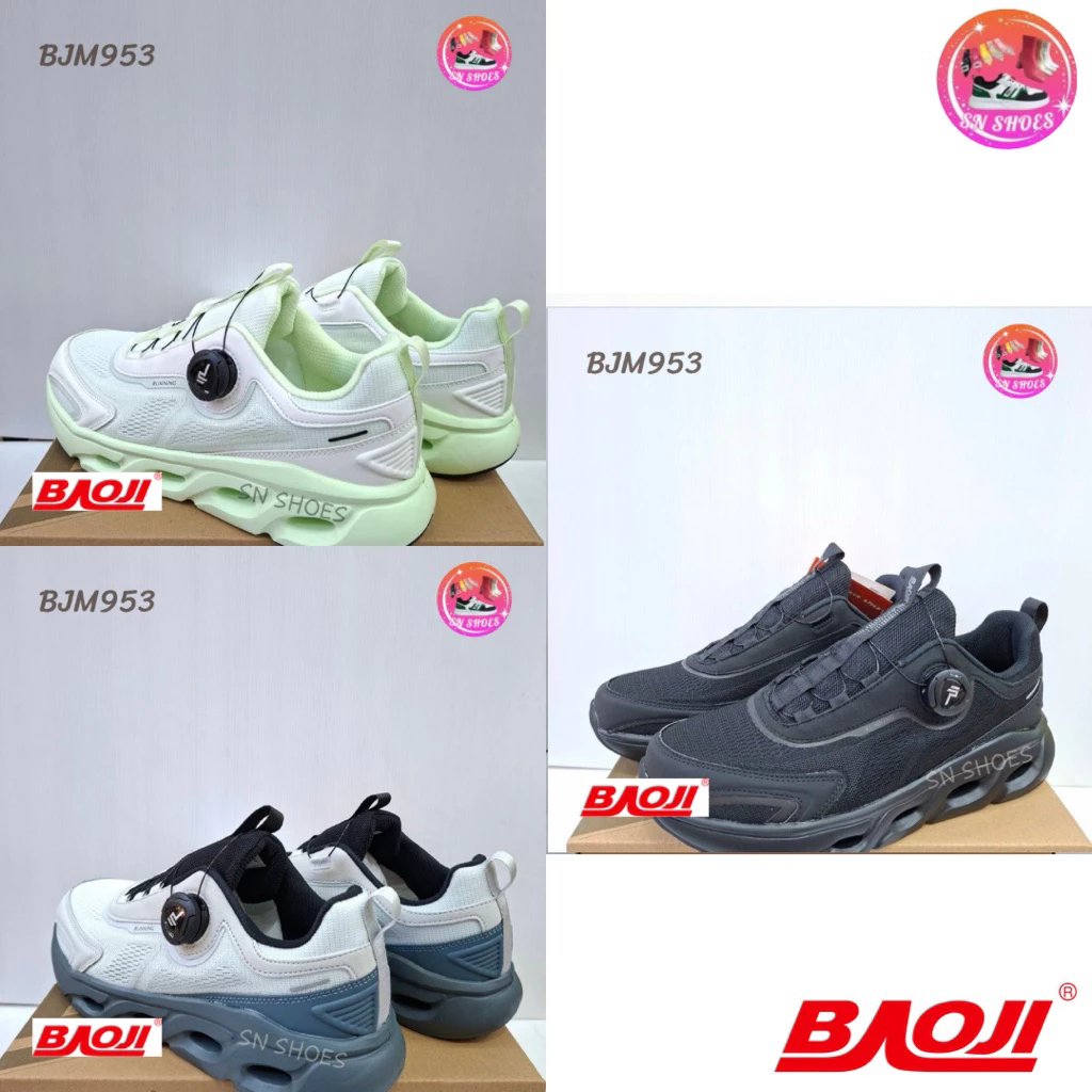 รองเท้าผ้าใบ BAOJI เเท้100% BJM 953 รองเท้าผ้าใบผู้ชาย ไซร้ 41-45
