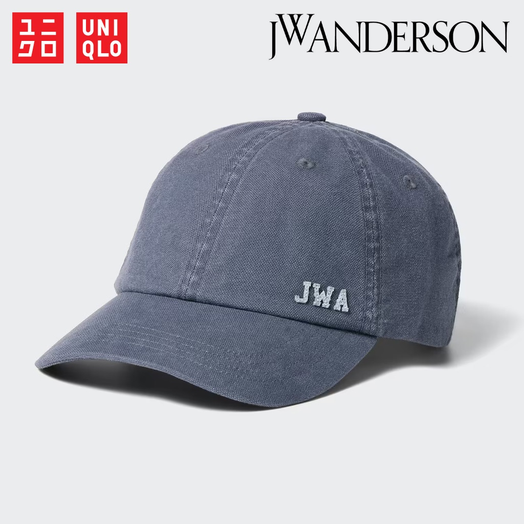 หมวกแก๊ป Uniqlo JW Anderson - UV Protection 67 Blue