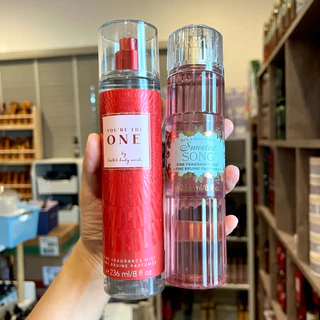 Bath & Body Works Fine Fragrance Mist 236 ml สเปรย์น้ำหอมฉีดตัว กลิ่นหอมติดผิว ฉลากไทย ของแท้ 100% มีหลายกลิ่น