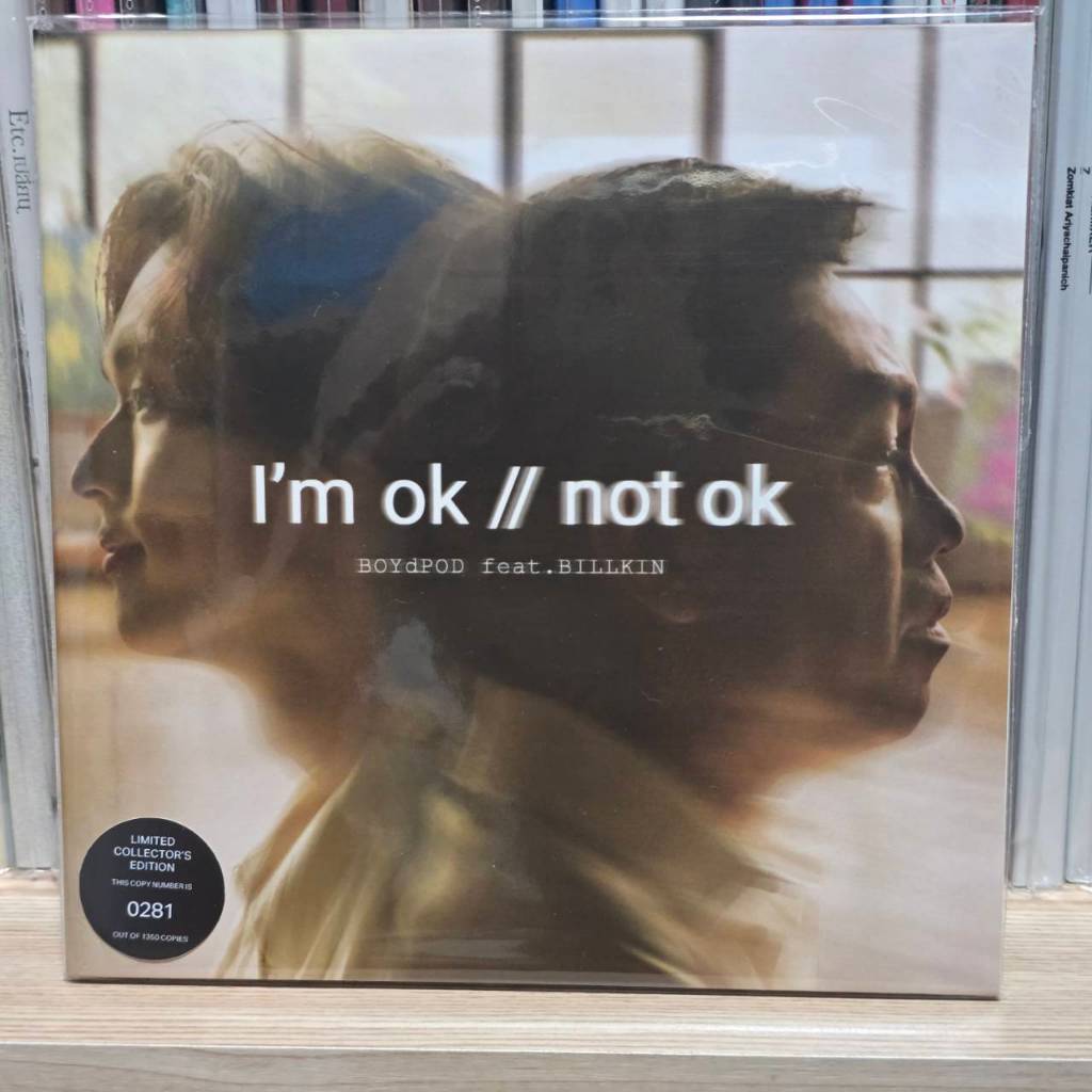 [ร้านค้าจัดส่งไว] แผ่นเสียง Boyd Pod : I’m ok // not ok feat. Billkin 1LP Vinyl 7"