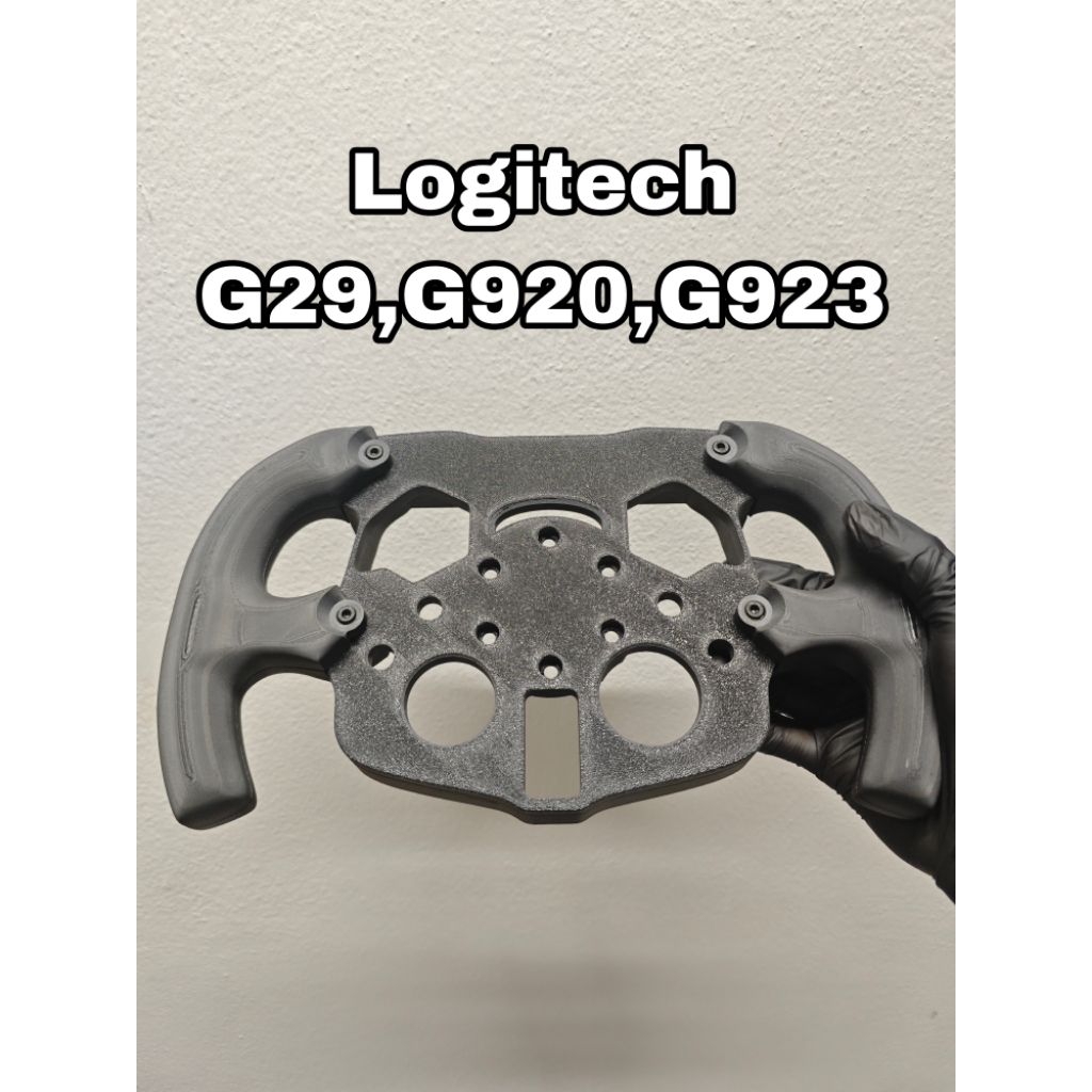 พวงมาลัยF1 Logitech G29,G920,G923 ขับมันส์ สัมผัสการขับรถแบบอัพเกรด 3Dprint F1 steering wheel for Lo