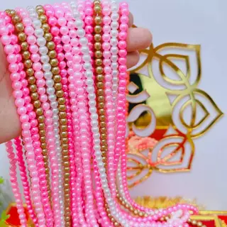 สร้อยมุก 108 เม็ด ถวายองค์เทพ สร้อยพระแม่ลักษมี พระพิฆเนศ เจ้าแม่กวนอิม แม่นางกวัก เทพ ไทย จีน ฮินดู
