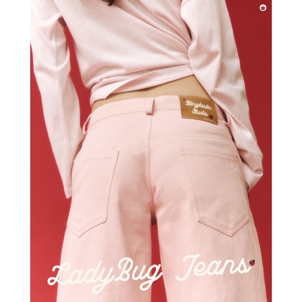 Blingtastic Ladybug Jeans