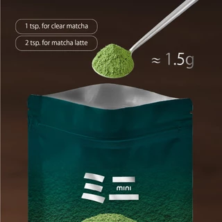 Mini ミニ Pure Matcha Plus 50g | ผงชาเขียวมัทฉะ 100%
