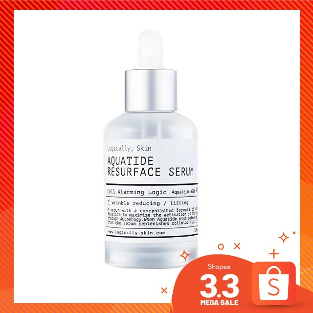 [Exp 2026.09][สินค้าของแท้/พร้อมส่ง100%] Logically, skin Aquatide Resurface Serum 50 ml