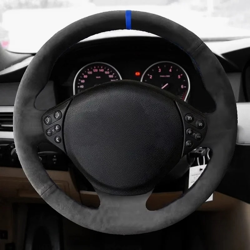 For BMW M Sport E36 1996-2000 E39 1995-2001 Z3 M E36/7 M3 E36 M5 E39 Suede Leather Trim Hand Braids 