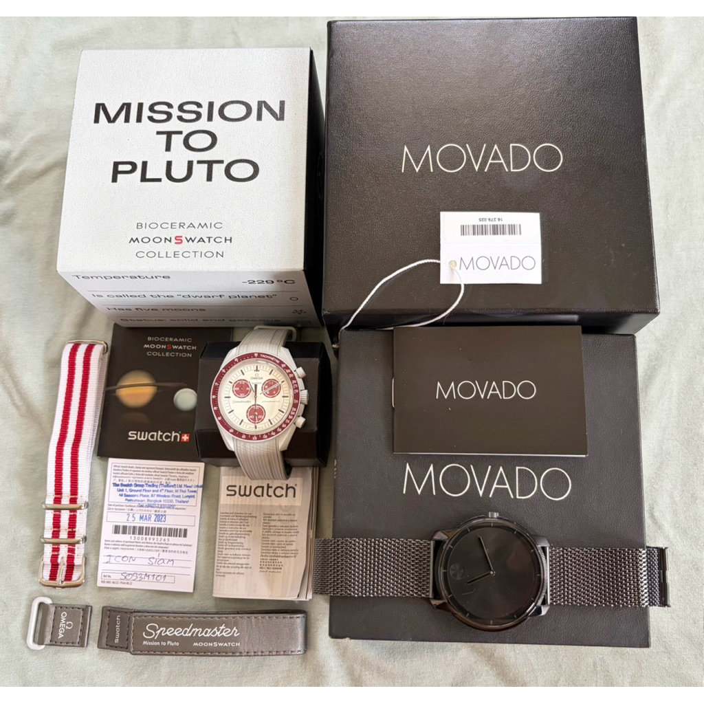 Omega x Swatch / Movado แท้ มือสอง