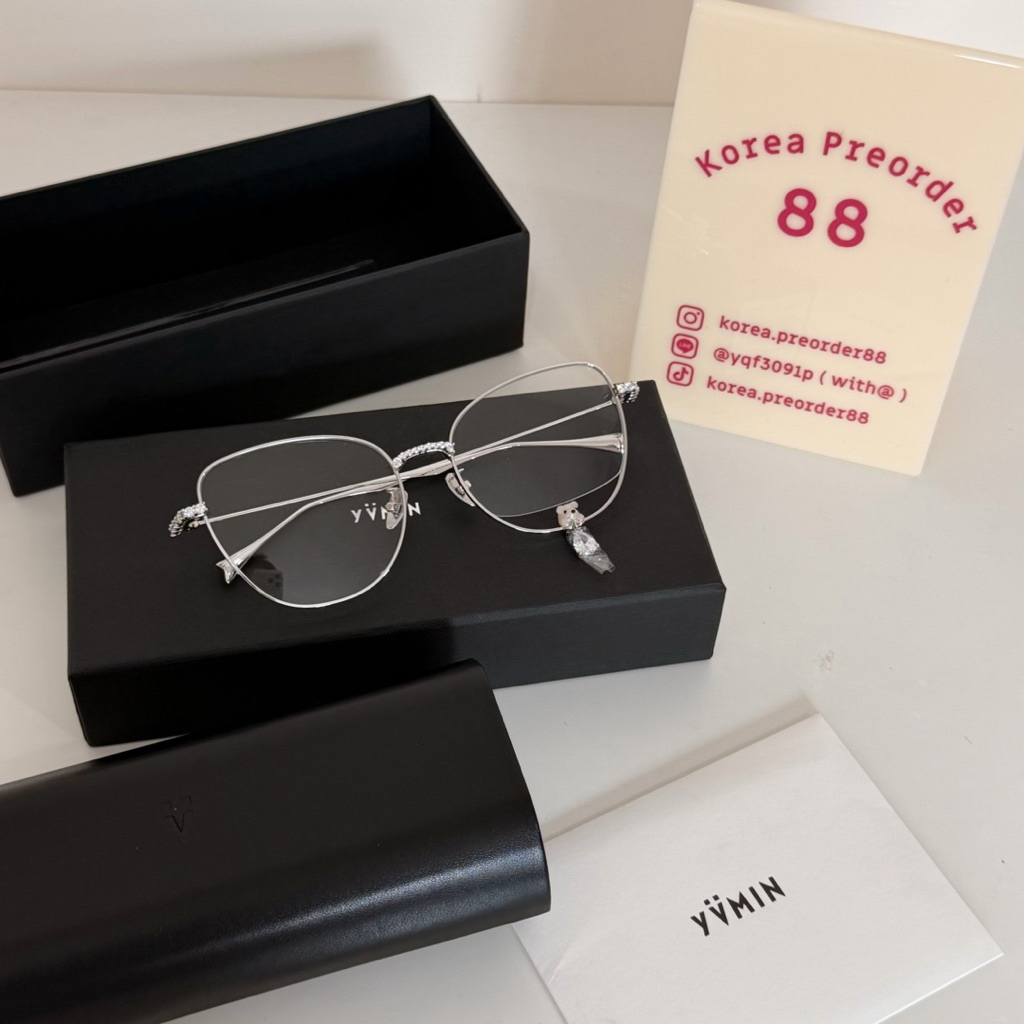 (พรีออเดอร์)Yvmin แว่นตาน้องหมี