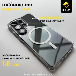 iFILM Clear Case เคสกันการแทก For Samsung Galaxy S26 ultra S26 Plus S25 Ultra S24ultra เคสใส เคส แม่เหล็ก