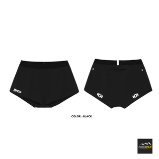 BROOO RUNNING SHORTS SS24 MEN กางเกงวิ่งขาสั้นผู้ชาย ผ้า AERODRY TECH สวมใส่สบาย มีกระเป๋าใส่ของด้านหลัง