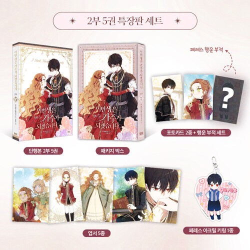 [•Pre-order•] เกิดใหม่ชาตินี้ฉันจะเป็นเจ้าตระกูล หนังสือการ์ตูน ฉบับภาษาเกาหลี