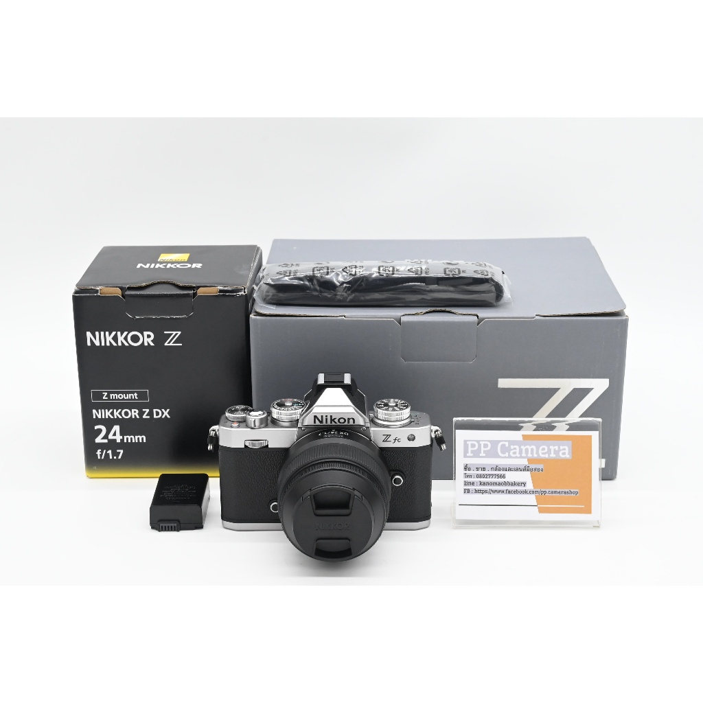 กล้อง Nikon ZFC + DX 24 1.7 [มือสอง]