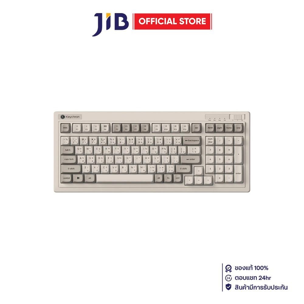 WIRELESS KEYBOARD (คีย์บอร์ดไร้สาย) KEYCHRON R5 RGB EN/TH RETRO