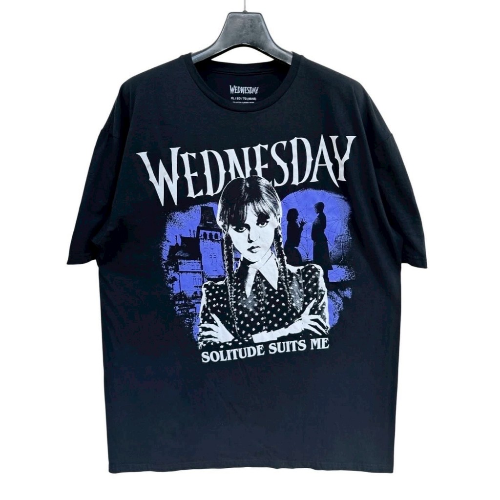 Wednesday เสื้อยืดลายซีรีย์ (สภาพดี)