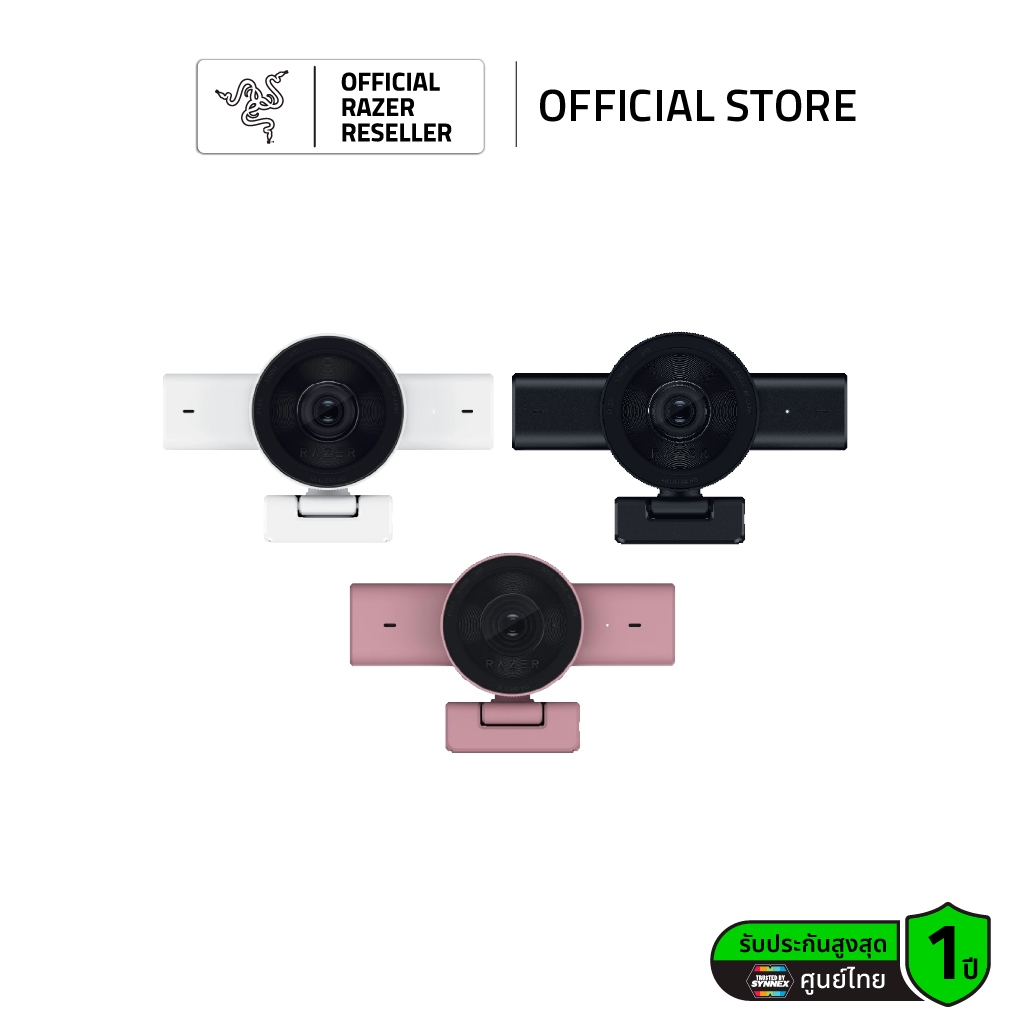 Razer Kiyo V2 - เว็บแคม 4K 30FPS มี Auto-Focus มีไมค์ในตัว มี AI Auto-Framing