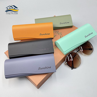 กล่องใส่แว่นตา ดีไซน์สวย  พกพาสะดวก น้ำหนักเบา แถมฟรี!!! ผ้า…