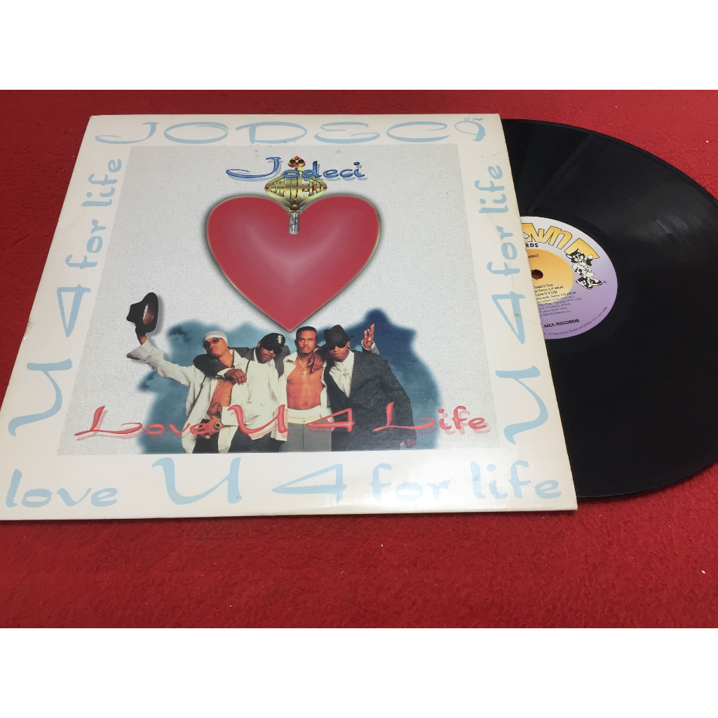 Love U 4 Life  R&B -  Jodeci ขนาด 12 นิ้ว LP ร้าน PinHaiMusic B112