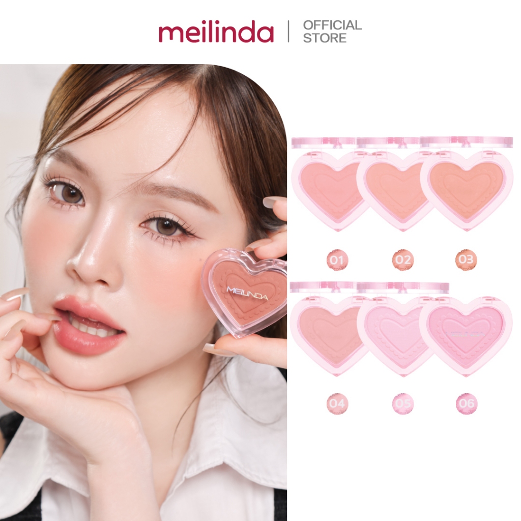 Meilinda Dreamy Blurry Blush บลัชออน(MC5109)