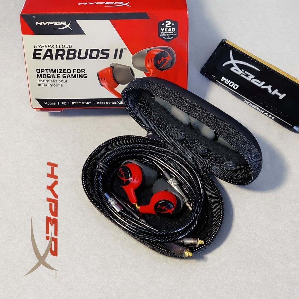 💥(สินค้าใหม่ มือ1") HyperX Cloud Earbuds Mod ii 2 MMCXเเท้ 100% (พรีออเดอร์ 2-4วัน )พร้อมโม Gaming H