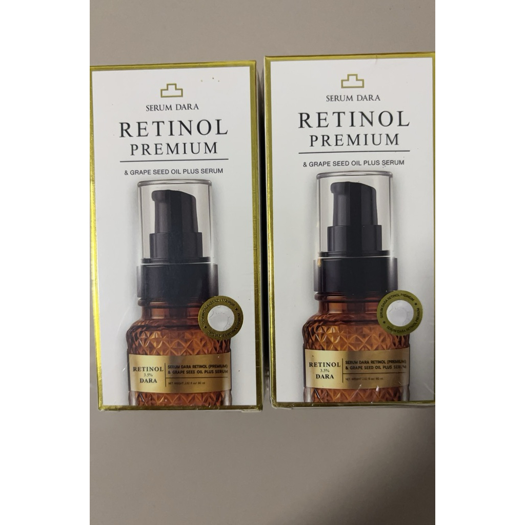 Retinol premium &grape seed oil plus serum 2 ชิ้น