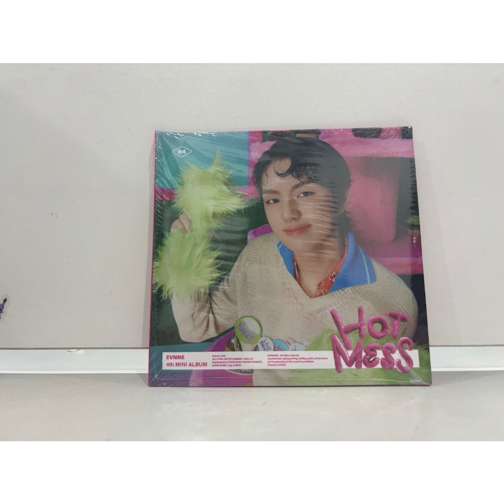 1 CD MUSIC  ซีดีเพลงเกาหลี    EVNNE - HOT MESS / 4TH MINI ALBUM (Digipack ver.)PARK JIHOO ver  (R2A4