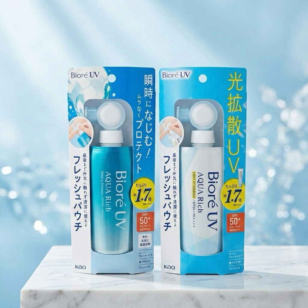 พร้อมส่งในไทย Biore UV Aqua Rich Japan กันแดดทาตัวจากญี่ปุ่นหลอดใหญ่คุ้มมาก