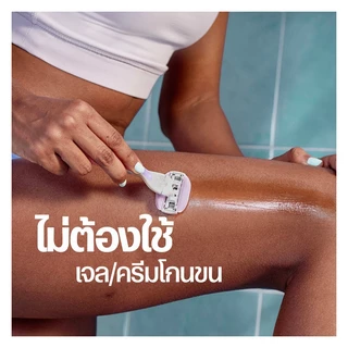[ใหม่] Gillette Venus ComfortGlide Freesia Razor + Blade Refill ยิลเลตต์ วีนัส คอมฟอร์ทไกลด์ ฟรีเซีย มีดโกน พร้อมใบมีด