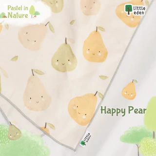 ใหม่! Little Eden - ผ้าอ้อมห่อตัวใยไผ่ 100% (พิมพ์ลาย) 40X40 นิ้ว (Pastel in Nature Collection)