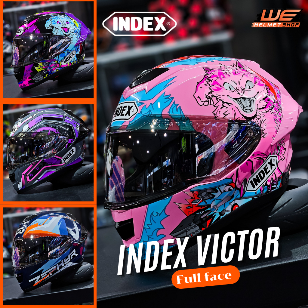 หมวกกันน็อคINDEX VICTOR 2026!!!