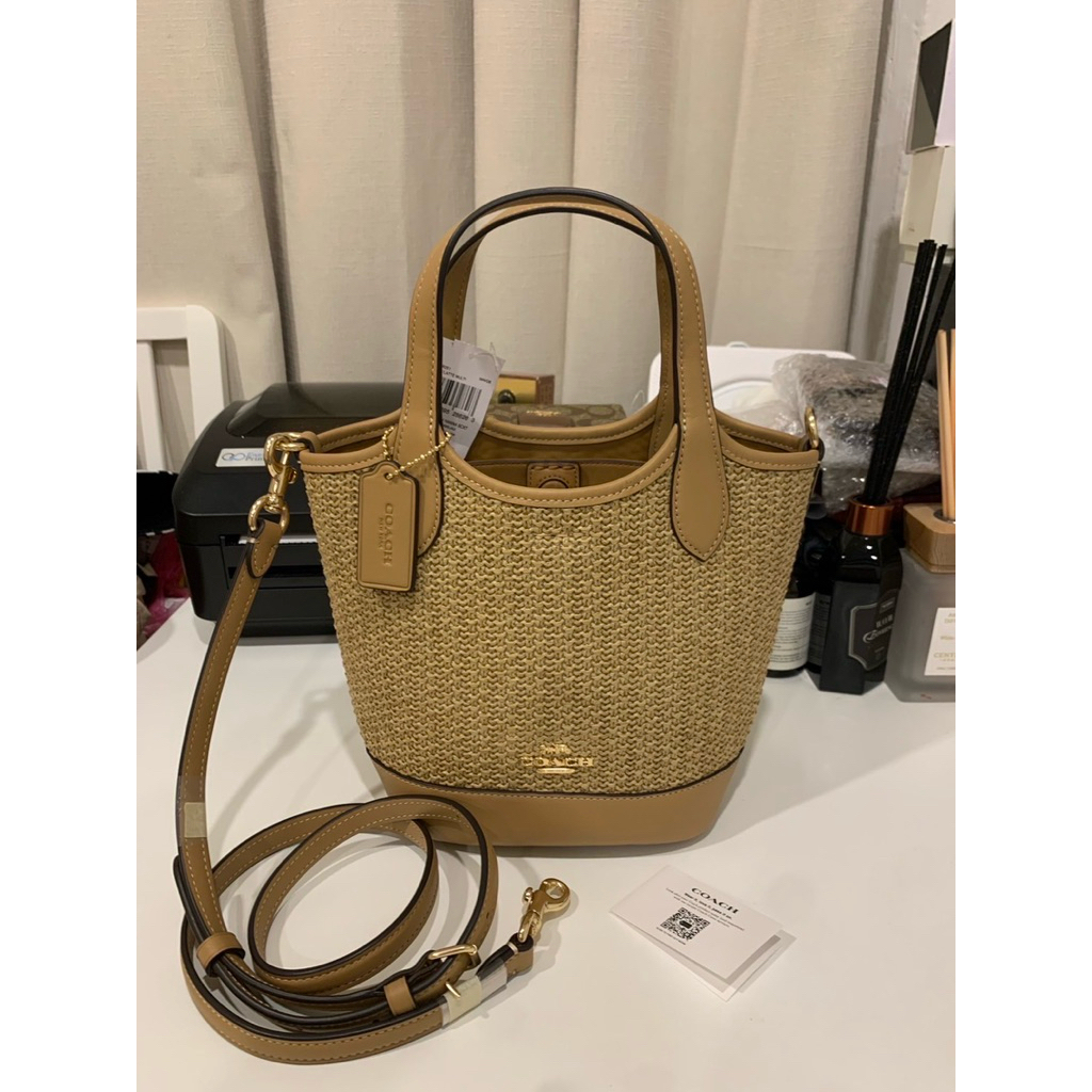 มีหลายสี สะพายข้าง  Cr351 Hanna Bucket Bag CR168 CR256