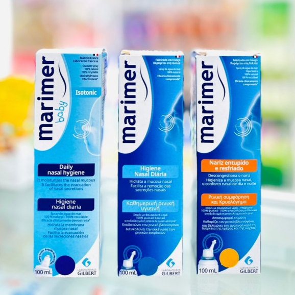 Marimer Isotonic spray 100 ml. มาริเมอร์ สเปรย์พ่นจมูก สูตรไอโซโทนิก 100 มล.