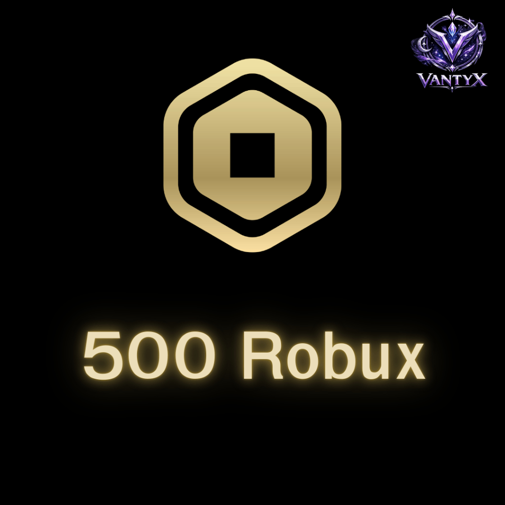 Roblox 500 Robux เติมโรบักซ์ (Roblox) ราคาถูก ส่งจริง ขนาด10x10