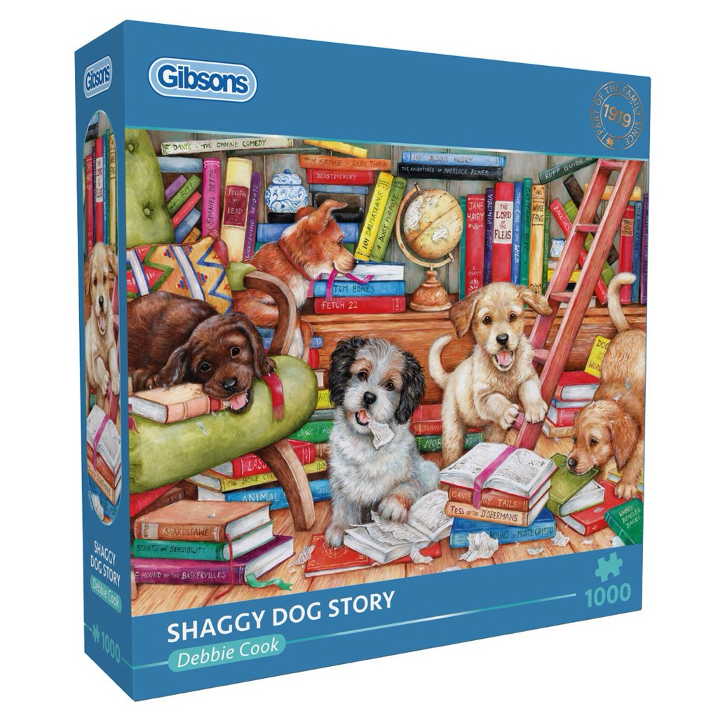 พร้อมส่ง-จิ๊กซอว์ Shaggy Dog Story แบรนด์ Gibsons jigsaw puzzle 1000 ชิ้น