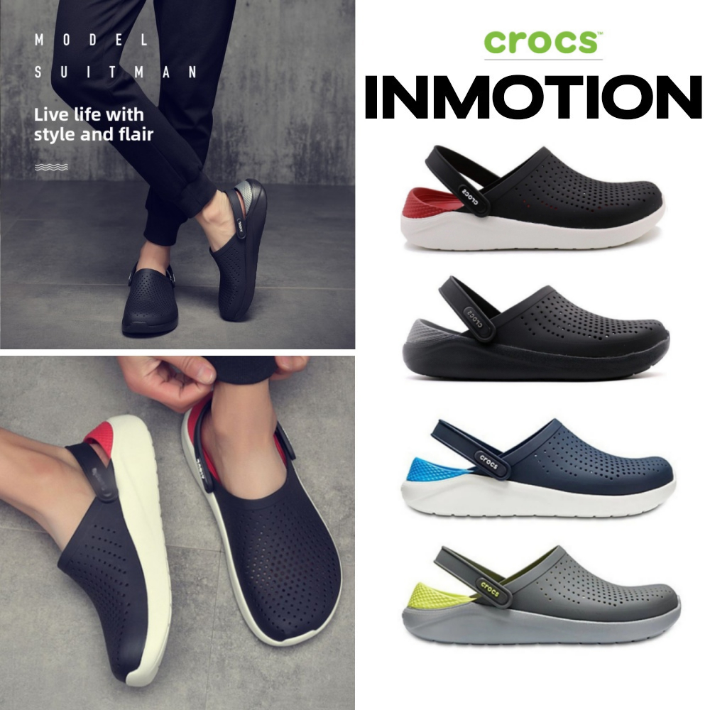 (สินค้าแท้)Crocs Classic LiteRide Clog แบบผู้ชายและผู้หญิง สบาย รองเท้าแตะ