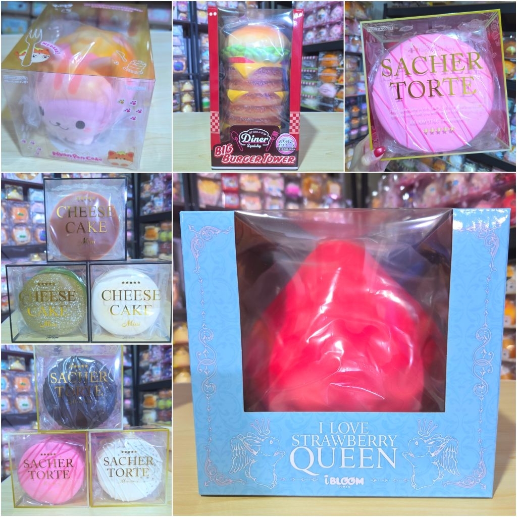 Squishy IBloom พร้อมส่ง สกุชชี่ไอบูม มือ1 ทุกแบบ