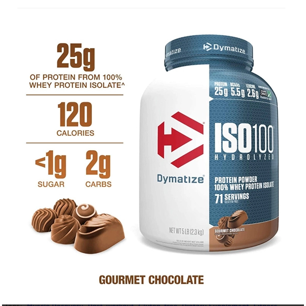 Dymatize Nutrition Whey Protein ISO 100 5lb เวย์โปรตีนไอโซเลท