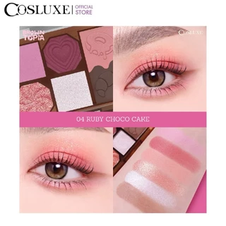 Cosluxe – Brown Topia Eye Palette พาเลตต์อายแชโดว์โทนสีน้ำตาล-หวาน ให้ลุคธรรมชาติ แต่งได้ทุกวัน 👁️✨