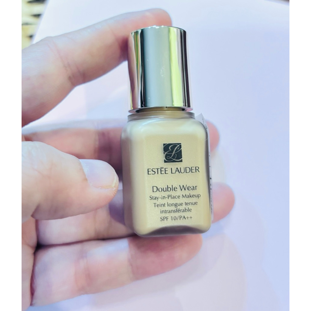 Estee Lauder Double wear Stay-in-place Make up Spf10/PA++ สี 1W2(sand) (7ml) ของแท้จากshop แกะจากชุด