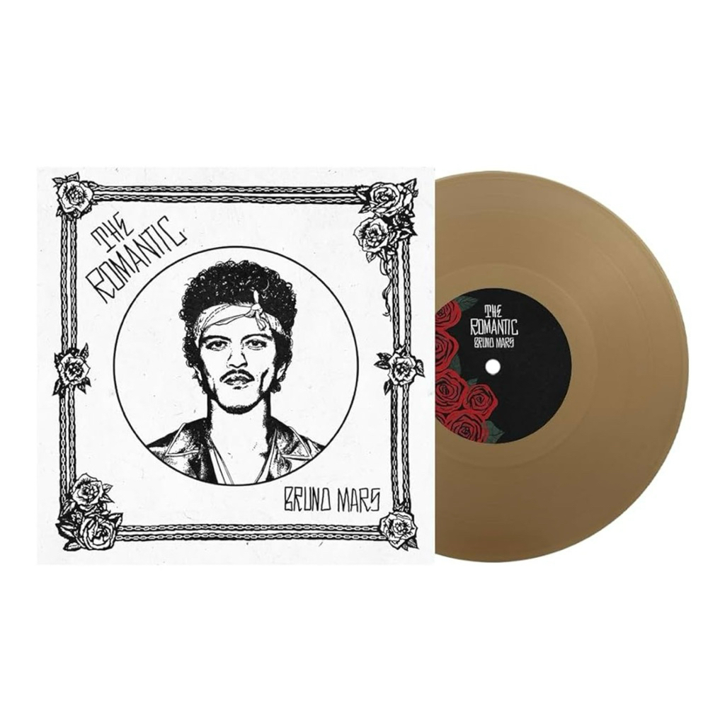 (พร้อมส่ง🔥) แผ่นเสียง Bruno Mars The Romantic ,Colour Vinyl, LP, Album , มือหนึ่ง ซีล