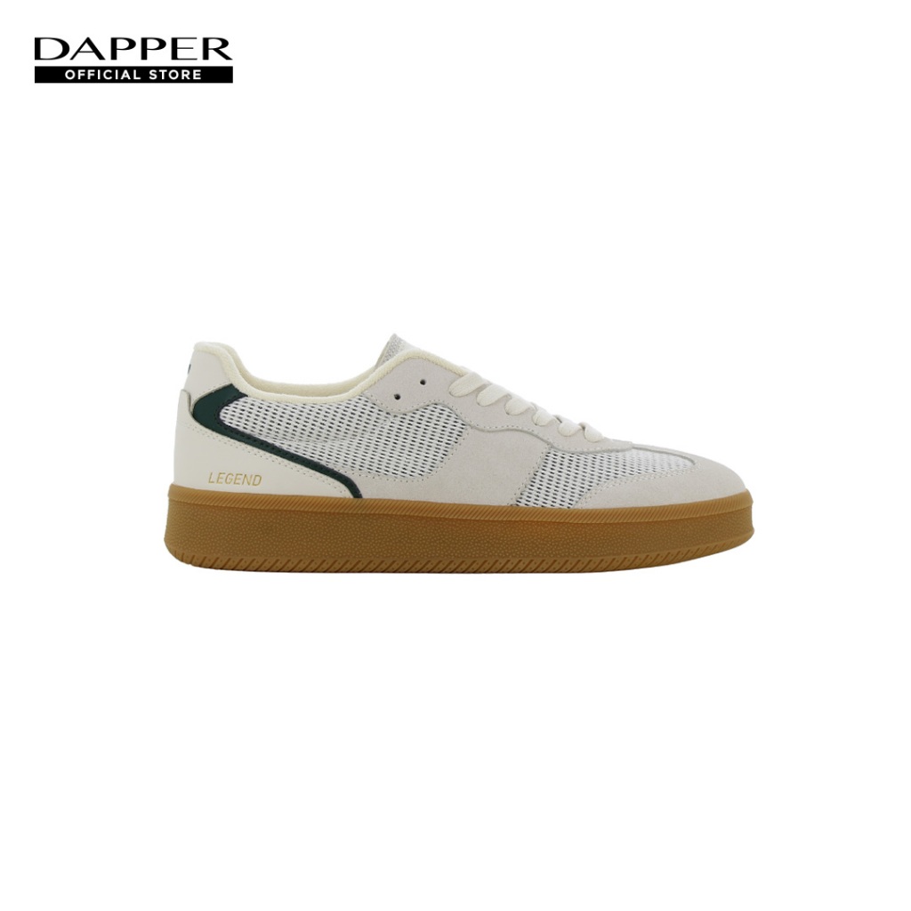 DAPPER รองเท้าผ้าใบ Legend Mesh Sneakers สีขาว (HPK/WH/742SK)