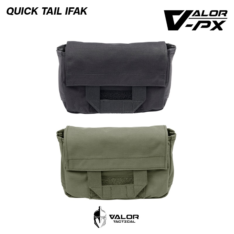 VALOR PX - Quick Tail IFAK กระเป๋าเก็บอุปกรณ์ ปลดเร็ว ติดเวส ติดเข็มขัด